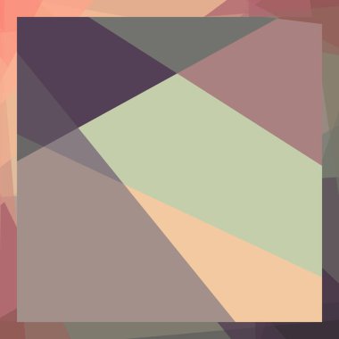 Soyut hesaplama rengi Polygones arkaplan çizimi