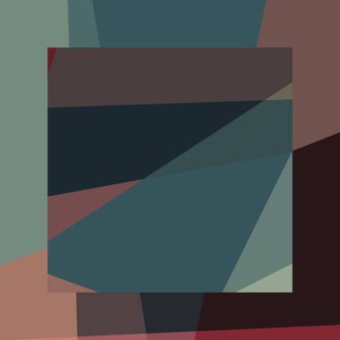 Soyut hesaplama rengi Polygones arkaplan çizimi