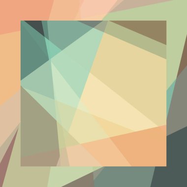 Soyut hesaplama rengi Polygones arkaplan çizimi