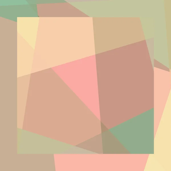 Absztrakt Számítási Szín Polygones Háttér Illusztráció — Stock Vector