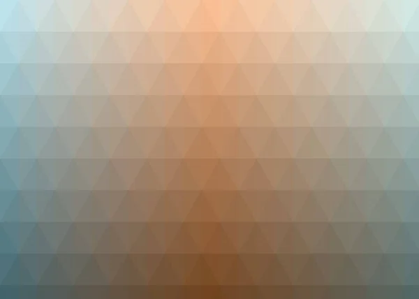Abstrakt Färg Låg Polygoner Generativ Konst Bakgrund Illustration — Stock vektor