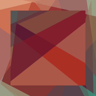 Soyut hesaplama rengi Polygones arkaplan çizimi