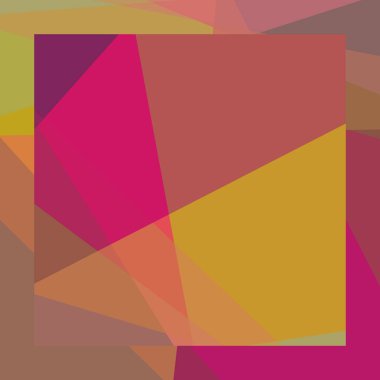 Soyut hesaplama rengi Polygones arkaplan çizimi