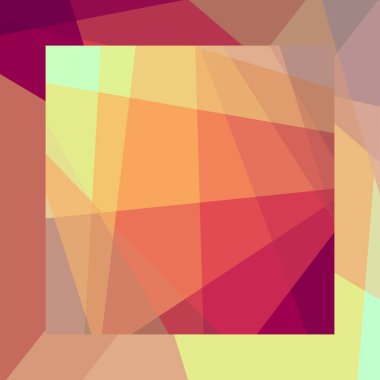 Soyut hesaplama rengi Polygones arkaplan çizimi