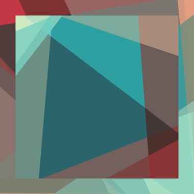 Soyut hesaplama rengi Polygones arkaplan çizimi