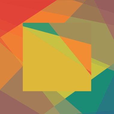 Soyut hesaplama rengi Polygones arkaplan çizimi