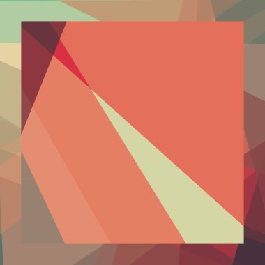 Soyut hesaplama rengi Polygones arkaplan çizimi