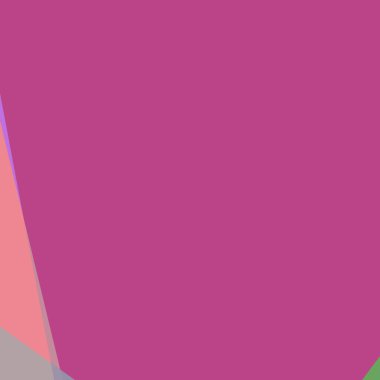 Soyut hesaplama rengi Polygones arkaplan çizimi