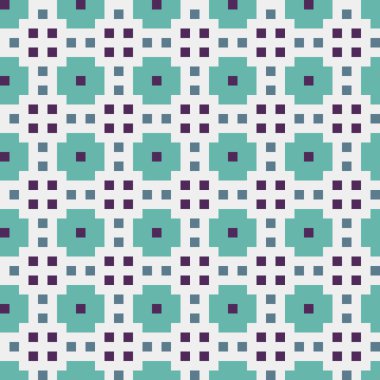 Soyut çapraz desenli üretken hesaplama sanatı çizimi