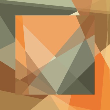 Soyut hesaplama rengi Polygones arkaplan çizimi