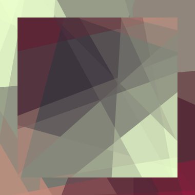 Soyut hesaplama rengi Polygones arkaplan çizimi