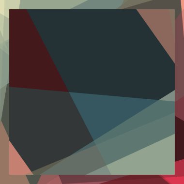 Soyut hesaplama rengi Polygones arkaplan çizimi