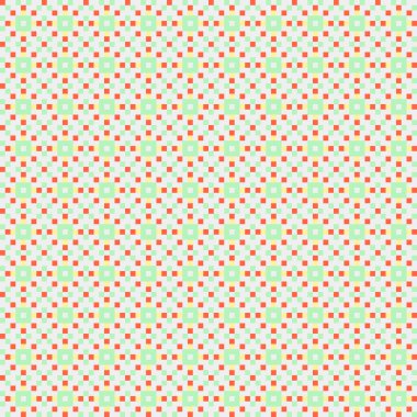 Soyut çapraz desenli üretken hesaplama sanatı çizimi