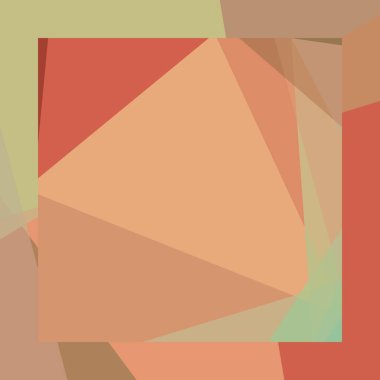 Soyut hesaplama rengi Polygones arkaplan çizimi