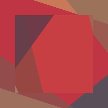 Soyut hesaplama rengi Polygones arkaplan çizimi