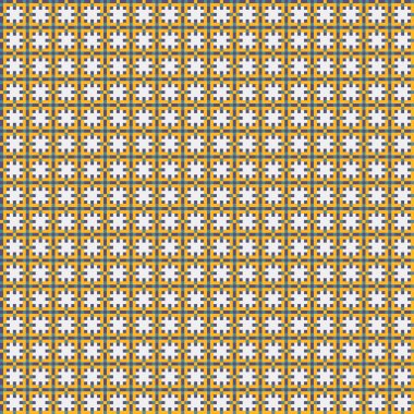 Soyut çapraz desenli üretken hesaplama sanatı çizimi