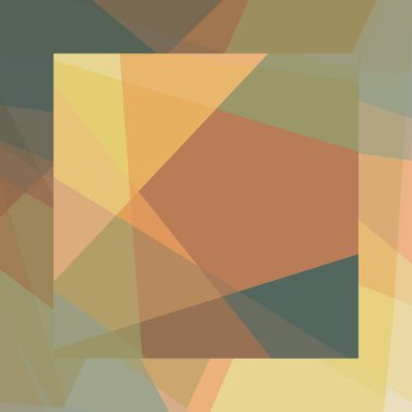 Soyut hesaplama rengi Polygones arkaplan çizimi