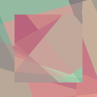 Soyut hesaplama rengi Polygones arkaplan çizimi