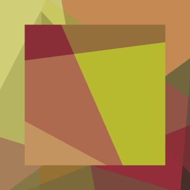 Soyut hesaplama rengi Polygones arkaplan çizimi