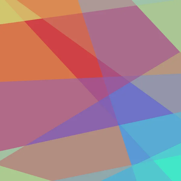 Couleur Calcul Abstraite Illustration Fond Polygonale — Image vectorielle