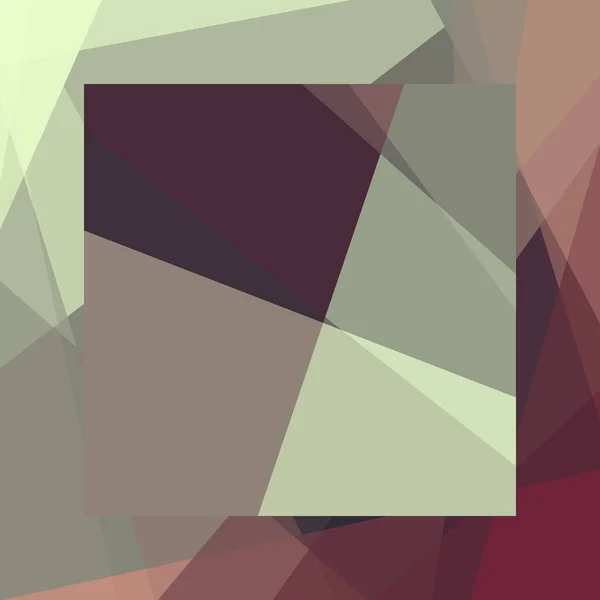 Couleur Calcul Abstraite Illustration Fond Polygonale — Image vectorielle