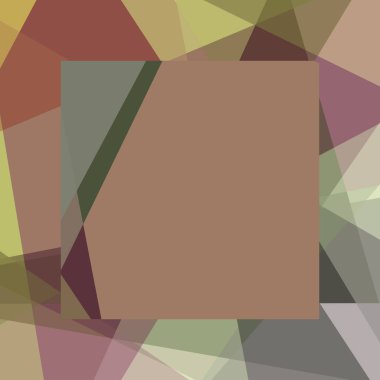 Soyut hesaplama rengi Polygones arkaplan çizimi