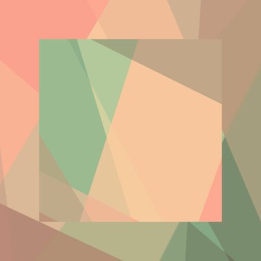 Soyut hesaplama rengi Polygones arkaplan çizimi