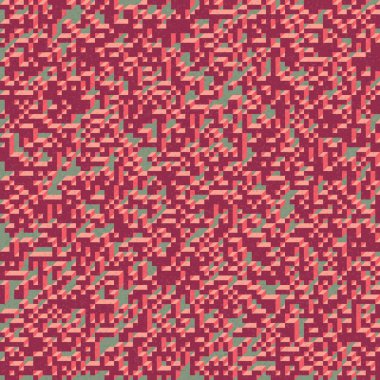 Edward Zajec 'in 1971' deki Il Cubo 'sunun uygulanması. Esasen 8 taştan oluşan bir Truchet fayans seti ve yerleştirme sanatı illüstrasyonu için kurallar