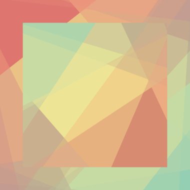 Soyut hesaplama rengi Polygones arkaplan çizimi