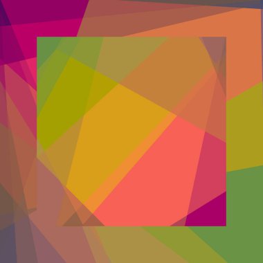 Soyut hesaplama rengi Polygones arkaplan çizimi