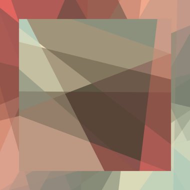 Soyut hesaplama rengi Polygones arkaplan çizimi