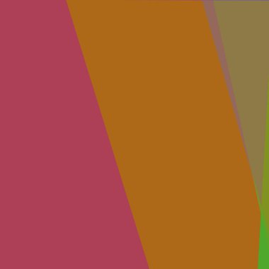 Soyut hesaplama rengi Polygones arkaplan çizimi