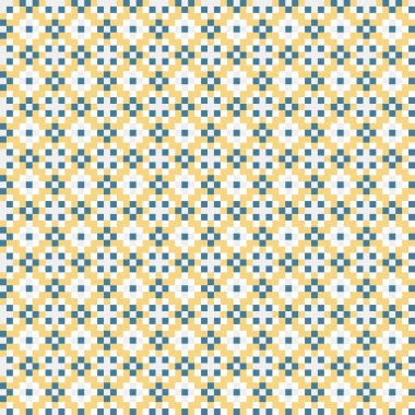 Soyut çapraz desenli üretken hesaplama sanatı çizimi