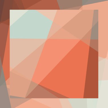 Soyut hesaplama rengi Polygones arkaplan çizimi