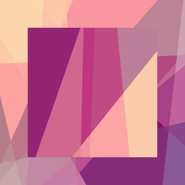 Soyut hesaplama rengi Polygones arkaplan çizimi