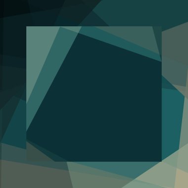 Soyut hesaplama rengi Polygones arkaplan çizimi