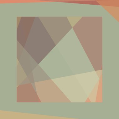 Soyut hesaplama rengi Polygones arkaplan çizimi