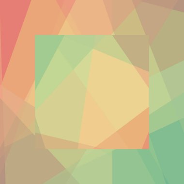 Soyut hesaplama rengi Polygones arkaplan çizimi