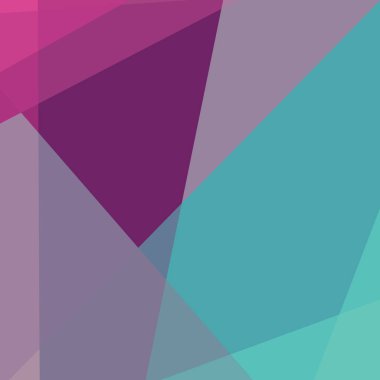 Soyut hesaplama rengi Polygones arkaplan çizimi