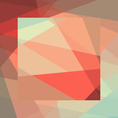 Soyut hesaplama rengi Polygones arkaplan çizimi