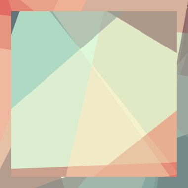 Soyut hesaplama rengi Polygones arkaplan çizimi