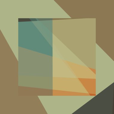 Soyut hesaplama rengi Polygones arkaplan çizimi