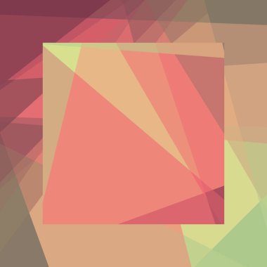 Soyut hesaplama rengi Polygones arkaplan çizimi