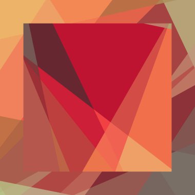 Soyut hesaplama rengi Polygones arkaplan çizimi