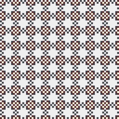 Soyut çapraz desenli üretken hesaplama sanatı çizimi