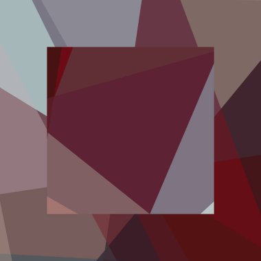 Soyut hesaplama rengi Polygones arkaplan çizimi