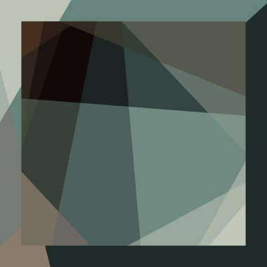 Soyut hesaplama rengi Polygones arkaplan çizimi