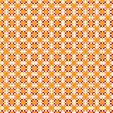 Soyut çapraz desenli üretken hesaplama sanatı çizimi