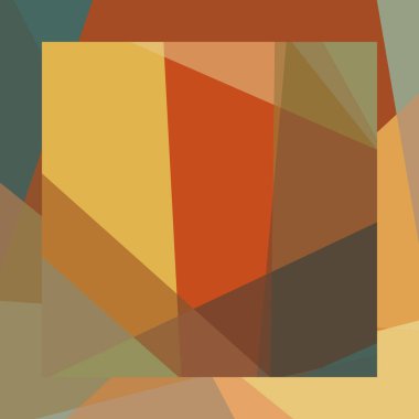 Soyut hesaplama rengi Polygones arkaplan çizimi