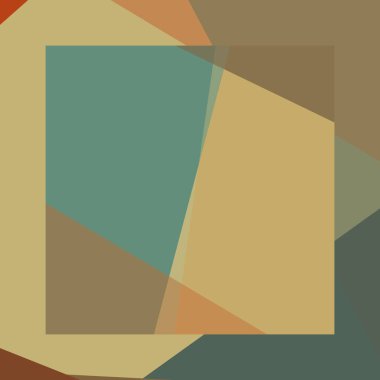 Soyut hesaplama rengi Polygones arkaplan çizimi